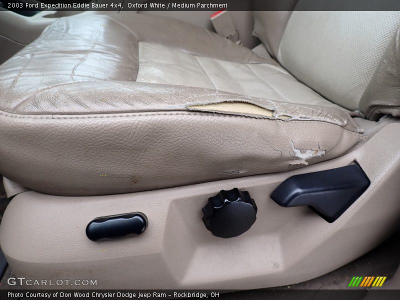 Oxford White / Medium Parchment 2003 Ford Expedition Eddie Bauer 4x4
