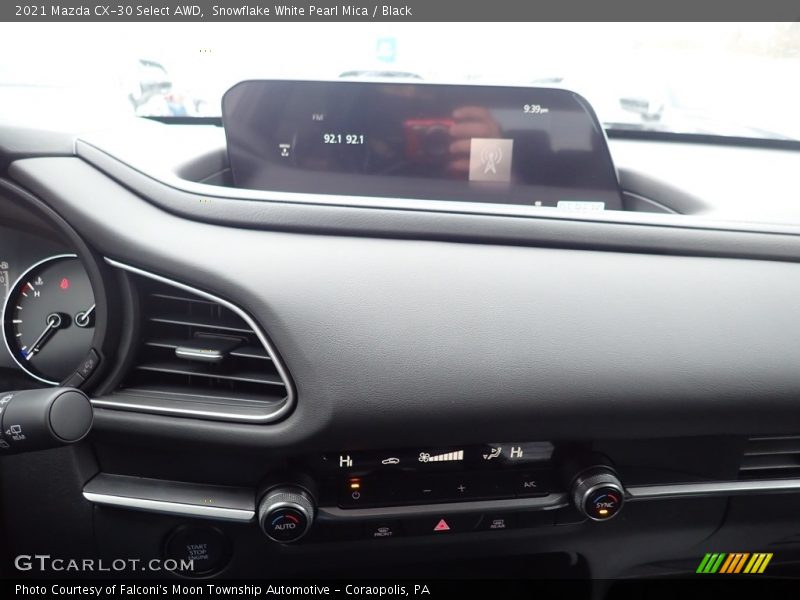 Snowflake White Pearl Mica / Black 2021 Mazda CX-30 Select AWD