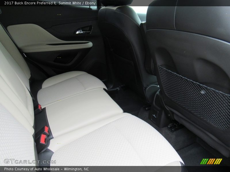 Summit White / Ebony 2017 Buick Encore Preferred II