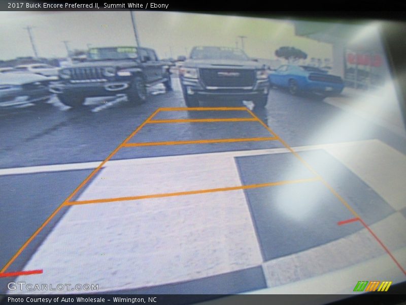 Summit White / Ebony 2017 Buick Encore Preferred II