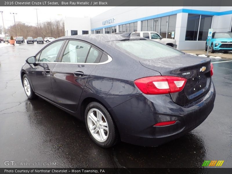 Blue Ray Metallic / Jet Black 2016 Chevrolet Cruze LT Sedan
