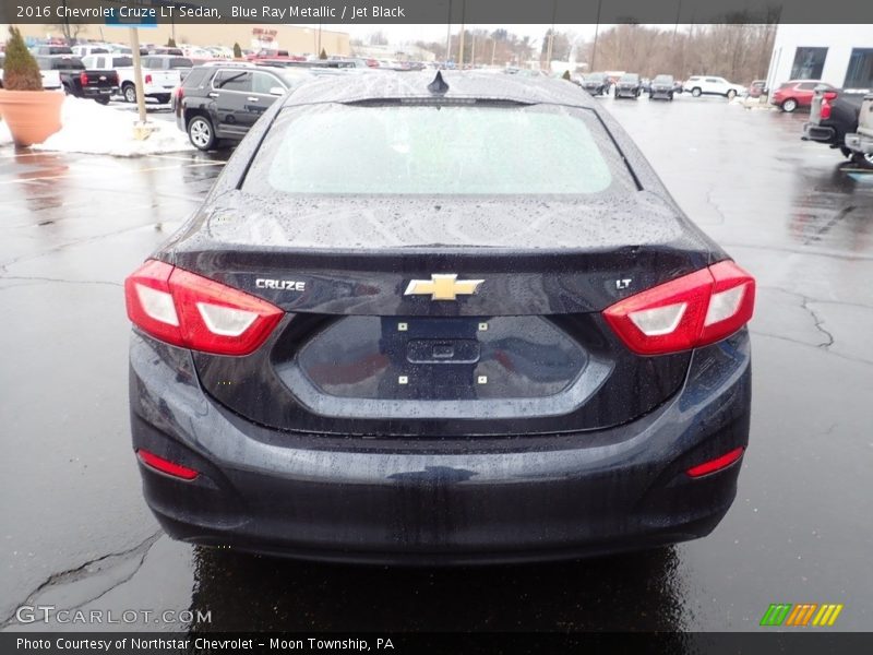 Blue Ray Metallic / Jet Black 2016 Chevrolet Cruze LT Sedan