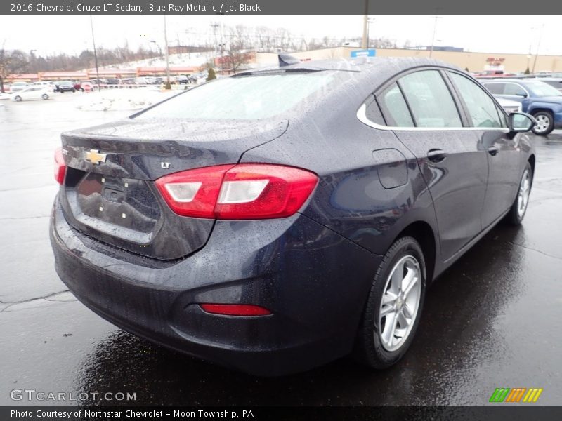 Blue Ray Metallic / Jet Black 2016 Chevrolet Cruze LT Sedan