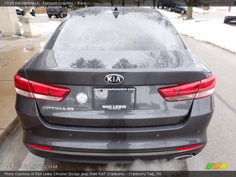 Platinum Graphite / Black 2018 Kia Optima LX
