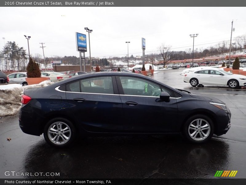 Blue Ray Metallic / Jet Black 2016 Chevrolet Cruze LT Sedan