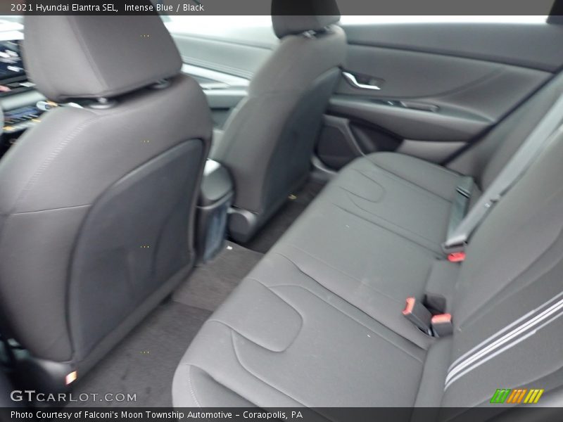 Intense Blue / Black 2021 Hyundai Elantra SEL