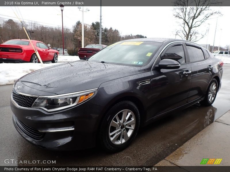 Platinum Graphite / Black 2018 Kia Optima LX