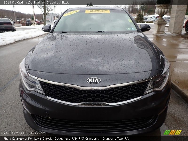 Platinum Graphite / Black 2018 Kia Optima LX