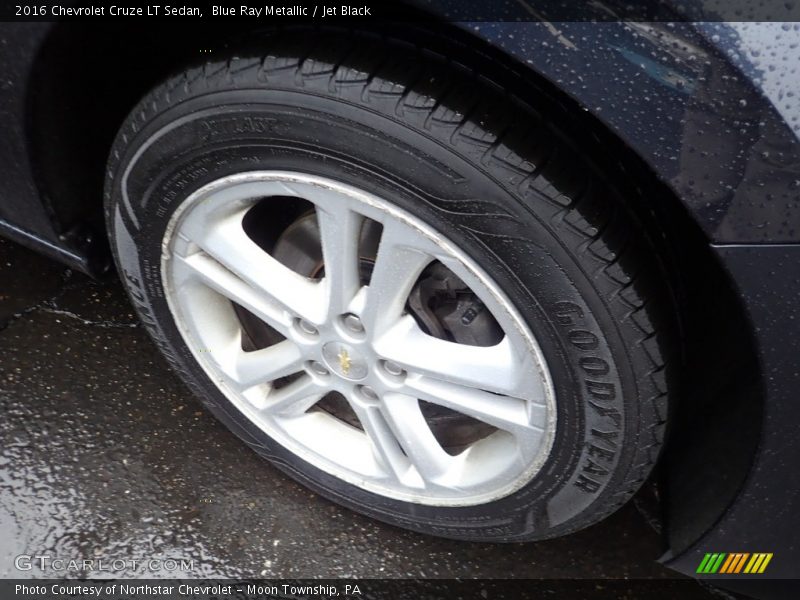 Blue Ray Metallic / Jet Black 2016 Chevrolet Cruze LT Sedan
