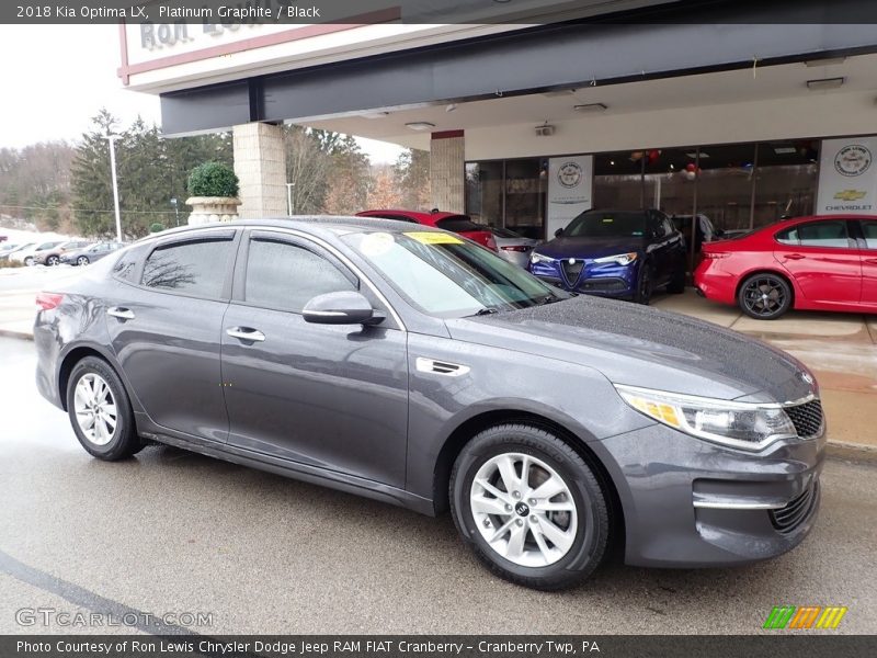 Platinum Graphite / Black 2018 Kia Optima LX