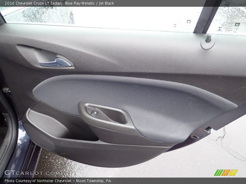 Blue Ray Metallic / Jet Black 2016 Chevrolet Cruze LT Sedan