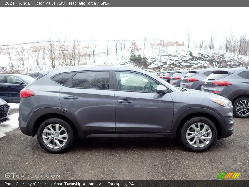 Magnetic Force / Gray 2021 Hyundai Tucson Value AWD