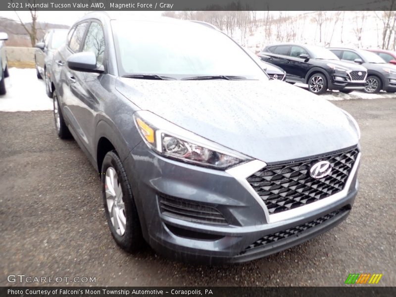 Magnetic Force / Gray 2021 Hyundai Tucson Value AWD