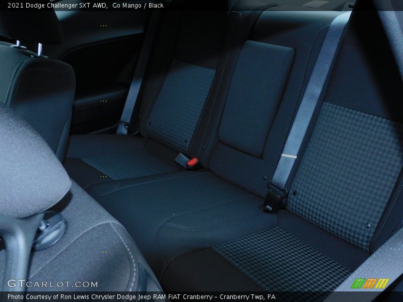 Go Mango / Black 2021 Dodge Challenger SXT AWD