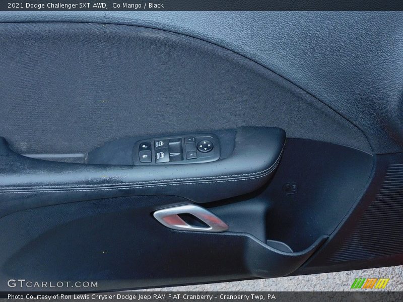 Go Mango / Black 2021 Dodge Challenger SXT AWD