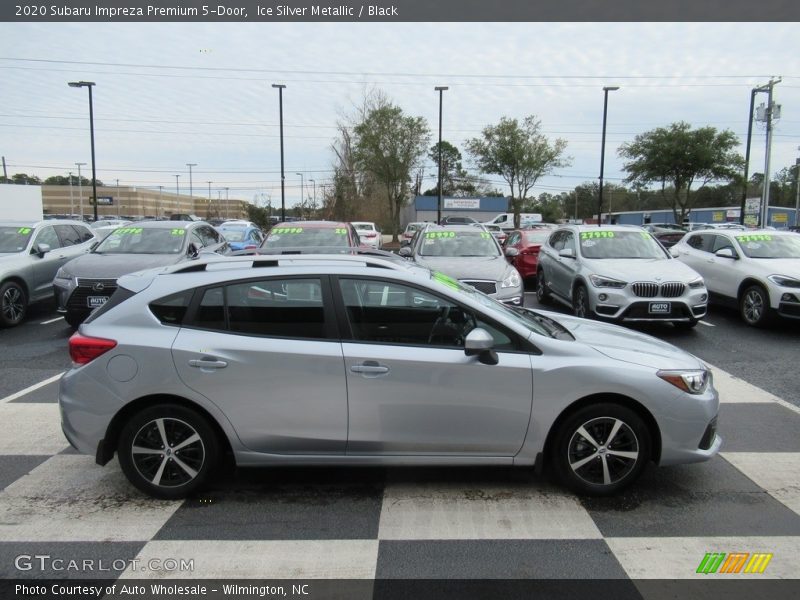 Ice Silver Metallic / Black 2020 Subaru Impreza Premium 5-Door