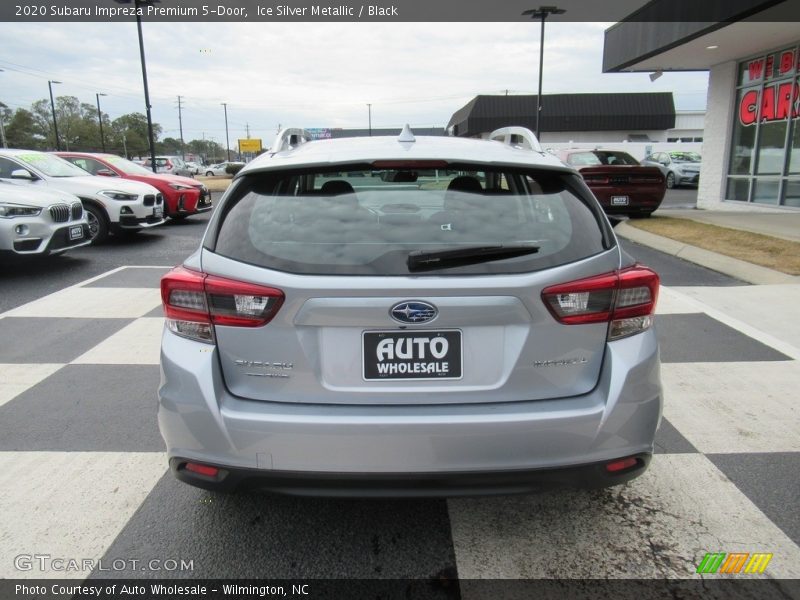 Ice Silver Metallic / Black 2020 Subaru Impreza Premium 5-Door