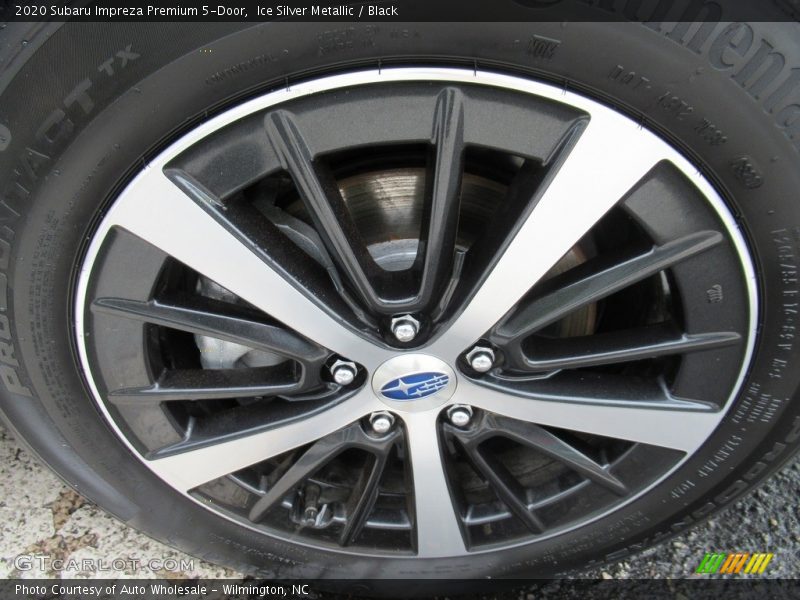Ice Silver Metallic / Black 2020 Subaru Impreza Premium 5-Door