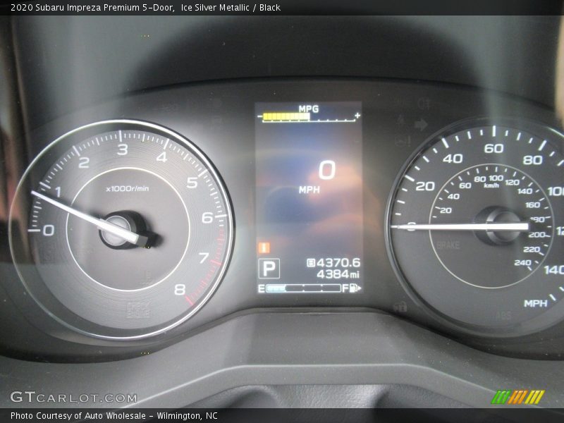 Ice Silver Metallic / Black 2020 Subaru Impreza Premium 5-Door
