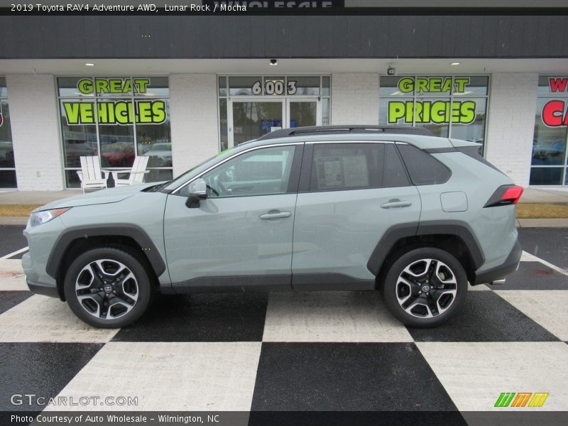 Lunar Rock / Mocha 2019 Toyota RAV4 Adventure AWD
