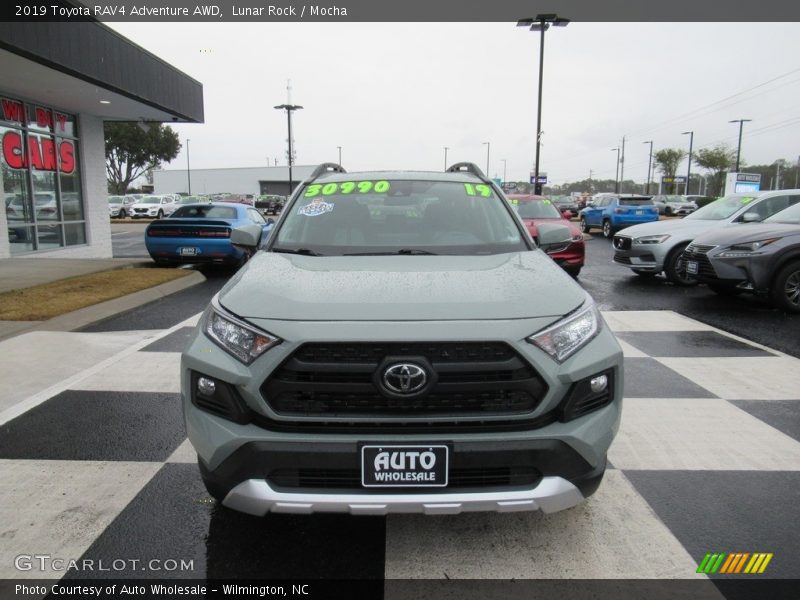 Lunar Rock / Mocha 2019 Toyota RAV4 Adventure AWD