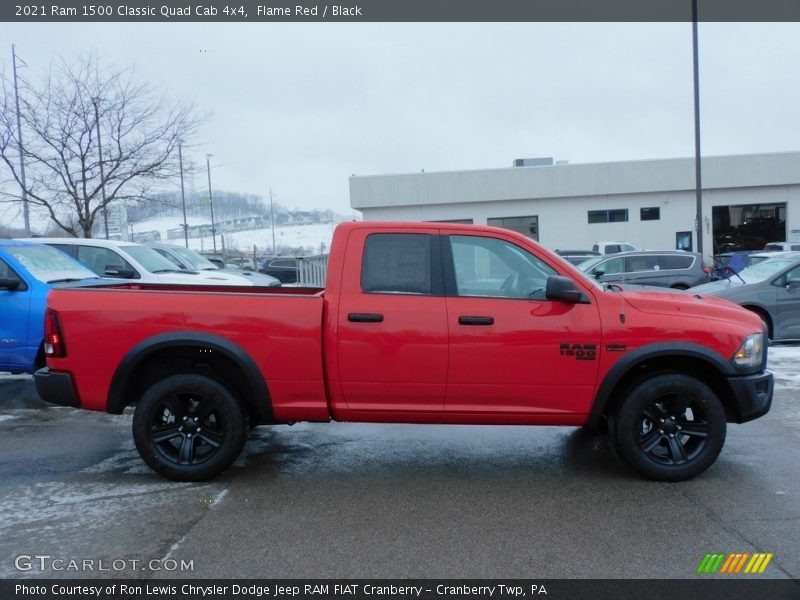 2021 1500 Classic Quad Cab 4x4 Flame Red