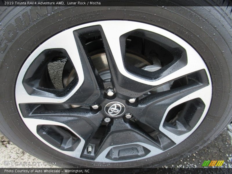 Lunar Rock / Mocha 2019 Toyota RAV4 Adventure AWD