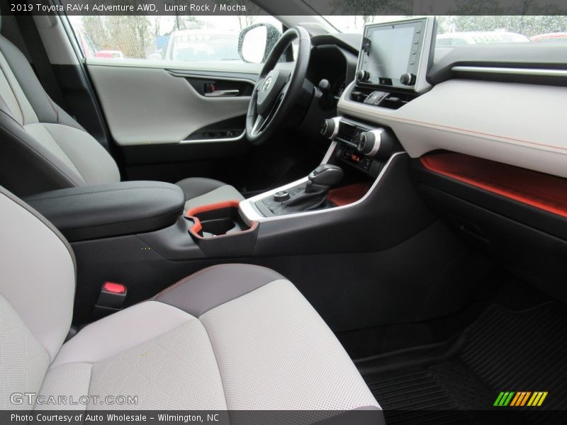 Lunar Rock / Mocha 2019 Toyota RAV4 Adventure AWD