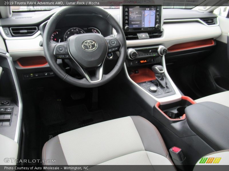 Lunar Rock / Mocha 2019 Toyota RAV4 Adventure AWD