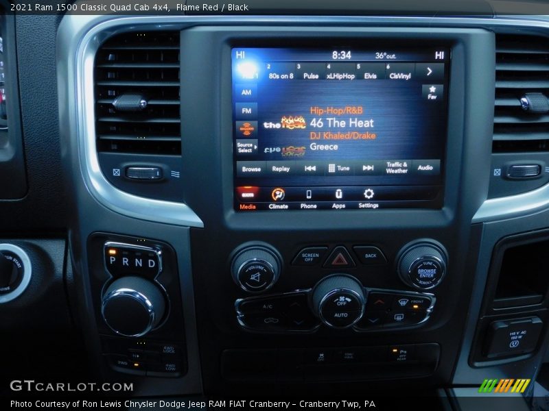 Flame Red / Black 2021 Ram 1500 Classic Quad Cab 4x4