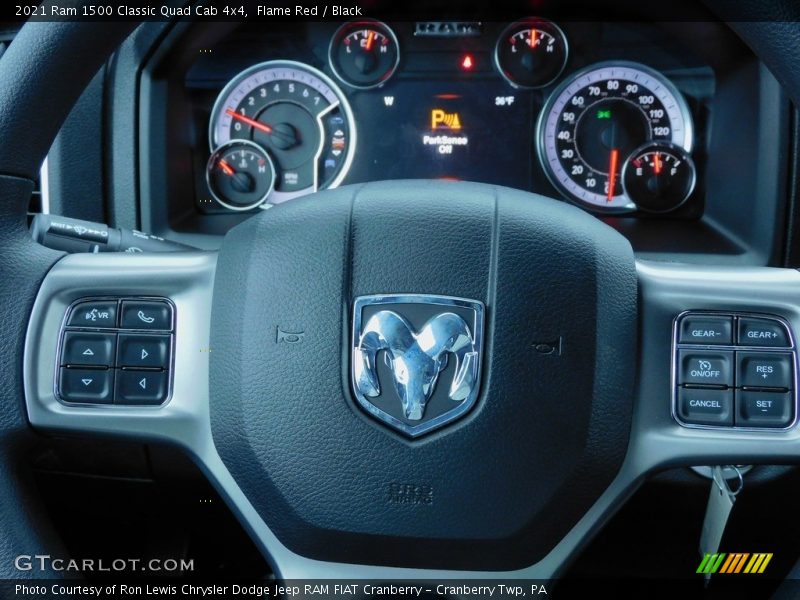  2021 1500 Classic Quad Cab 4x4 Steering Wheel