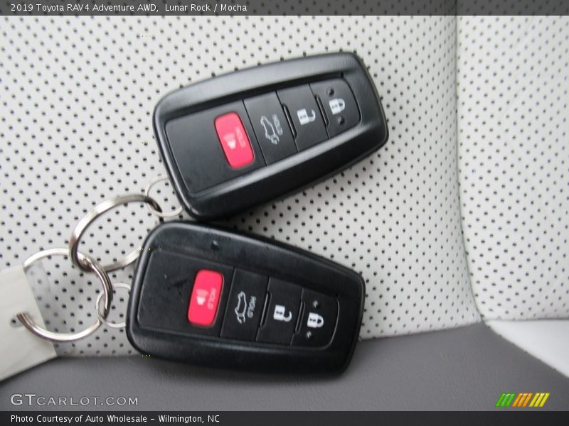 Lunar Rock / Mocha 2019 Toyota RAV4 Adventure AWD