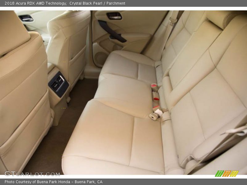 Crystal Black Pearl / Parchment 2018 Acura RDX AWD Technology