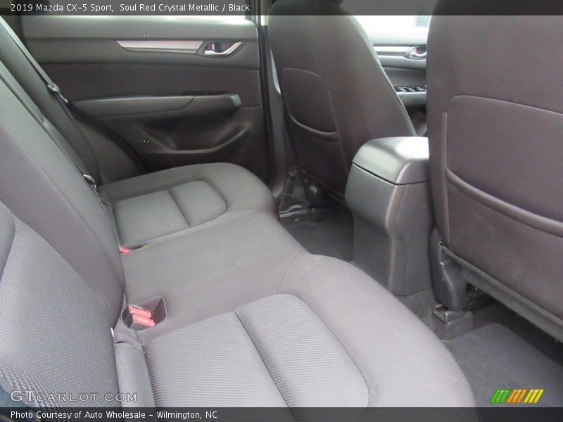 Soul Red Crystal Metallic / Black 2019 Mazda CX-5 Sport