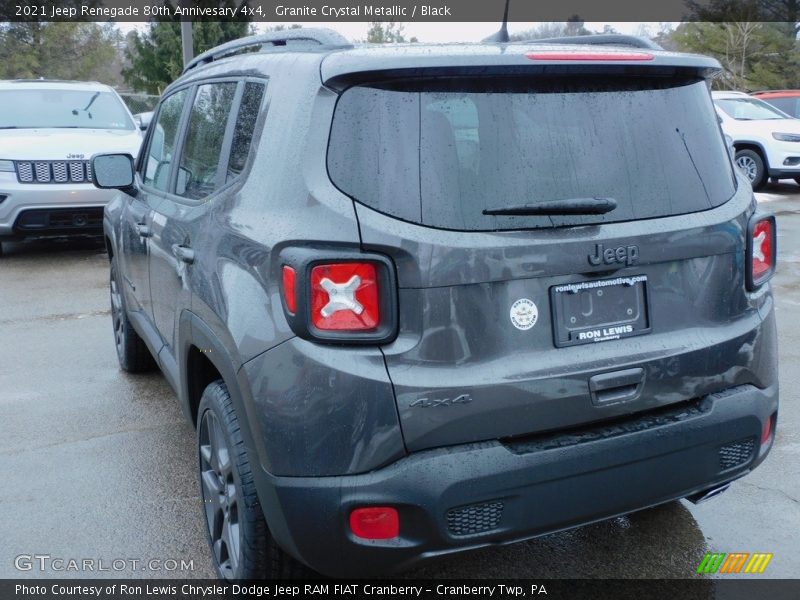 Granite Crystal Metallic / Black 2021 Jeep Renegade 80th Annivesary 4x4