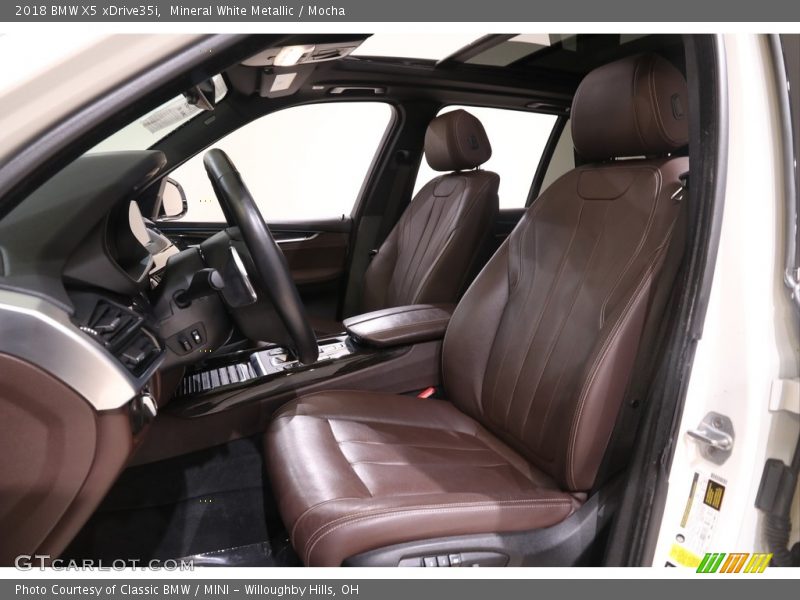 Mineral White Metallic / Mocha 2018 BMW X5 xDrive35i