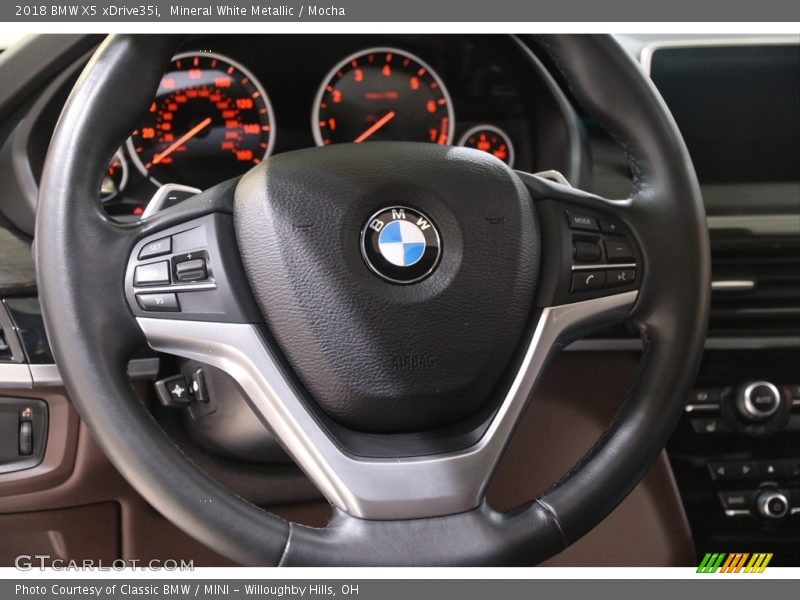Mineral White Metallic / Mocha 2018 BMW X5 xDrive35i