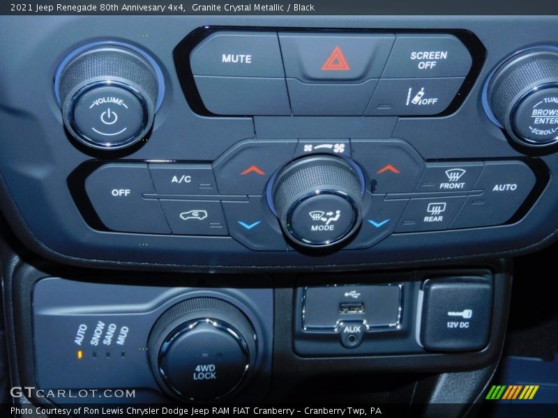 Granite Crystal Metallic / Black 2021 Jeep Renegade 80th Annivesary 4x4