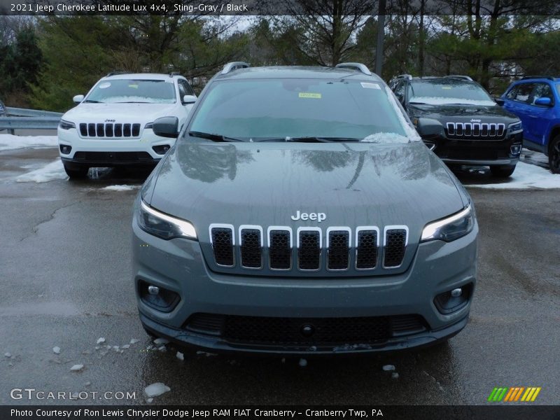 Sting-Gray / Black 2021 Jeep Cherokee Latitude Lux 4x4