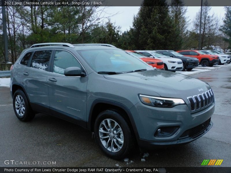 Sting-Gray / Black 2021 Jeep Cherokee Latitude Lux 4x4
