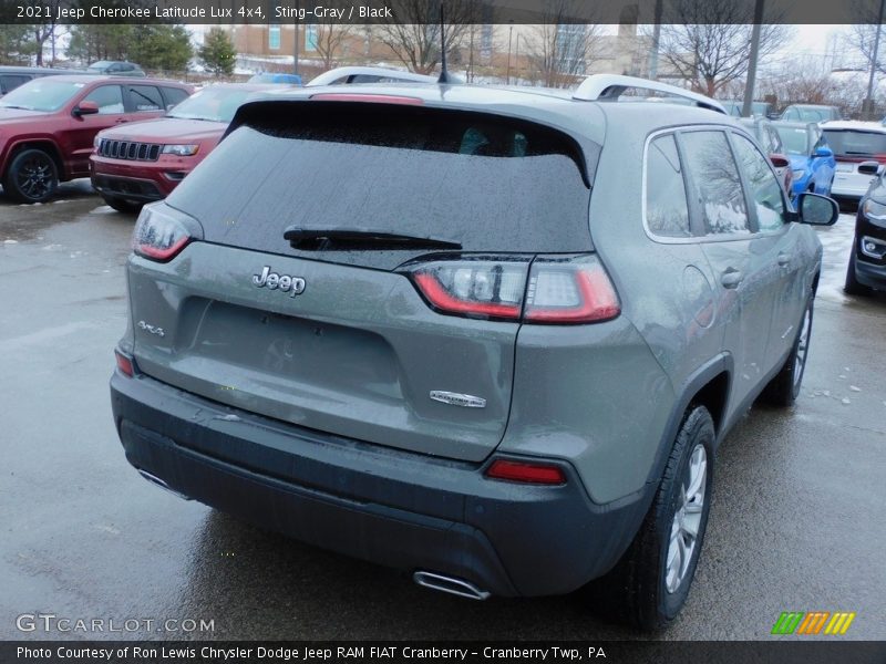 Sting-Gray / Black 2021 Jeep Cherokee Latitude Lux 4x4