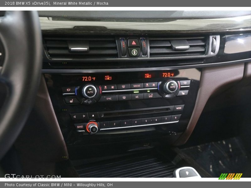 Mineral White Metallic / Mocha 2018 BMW X5 xDrive35i