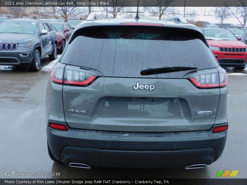 Sting-Gray / Black 2021 Jeep Cherokee Latitude Lux 4x4