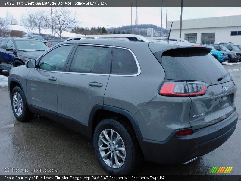 Sting-Gray / Black 2021 Jeep Cherokee Latitude Lux 4x4