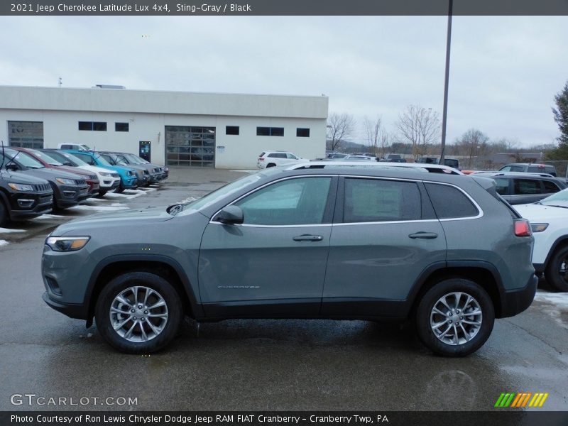 Sting-Gray / Black 2021 Jeep Cherokee Latitude Lux 4x4