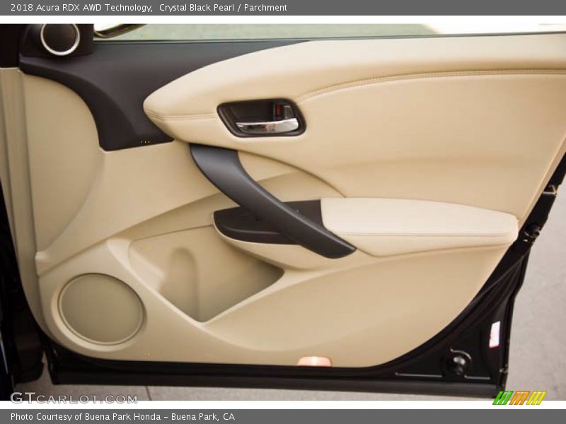 Crystal Black Pearl / Parchment 2018 Acura RDX AWD Technology