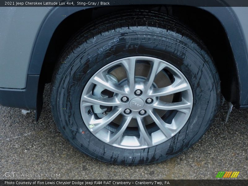 Sting-Gray / Black 2021 Jeep Cherokee Latitude Lux 4x4