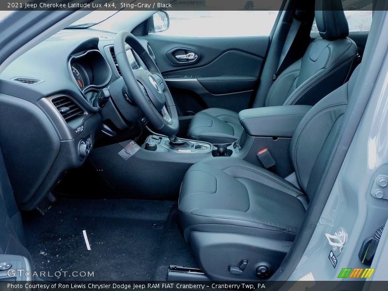 Sting-Gray / Black 2021 Jeep Cherokee Latitude Lux 4x4