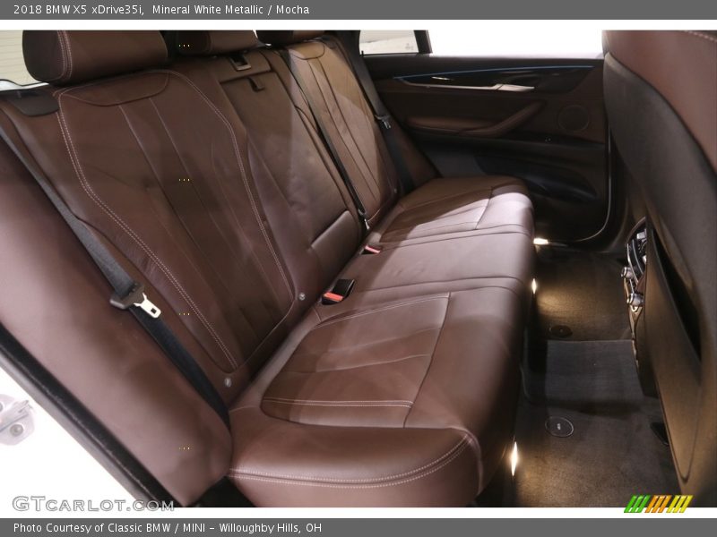 Mineral White Metallic / Mocha 2018 BMW X5 xDrive35i