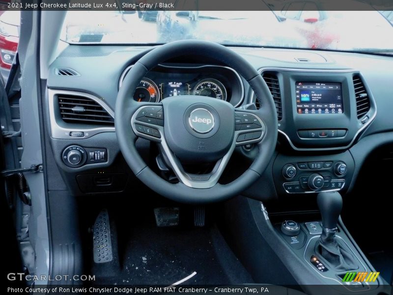 Sting-Gray / Black 2021 Jeep Cherokee Latitude Lux 4x4